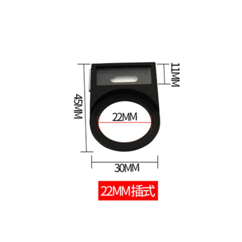 按钮开关指示牌电气标识牌铭牌标志牌信号灯标牌框内径22插式扣式