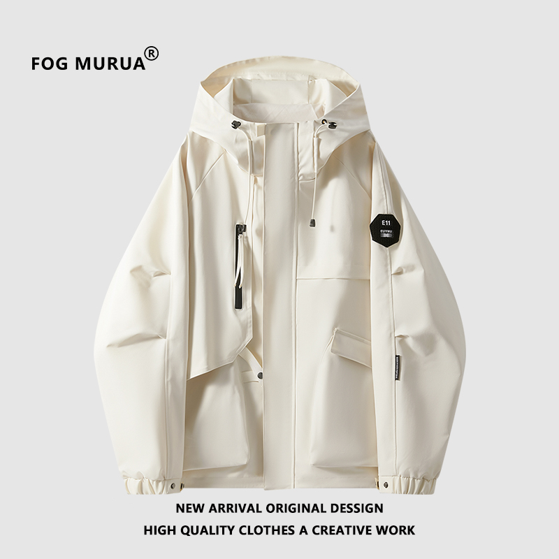 FOG MURUA2024秋季新款美式机能冲锋衣男女工装户外登山夹克外套