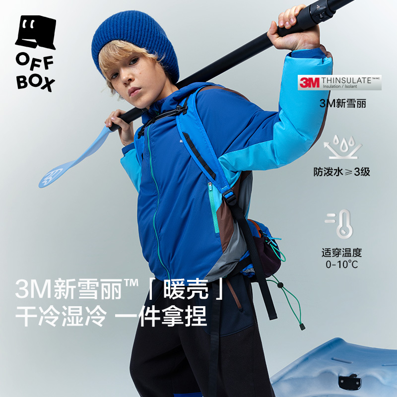 OFFBOX【3M暖壳棉服】新雪丽暖绒运动户外24冬季新品抗湿保暖外套