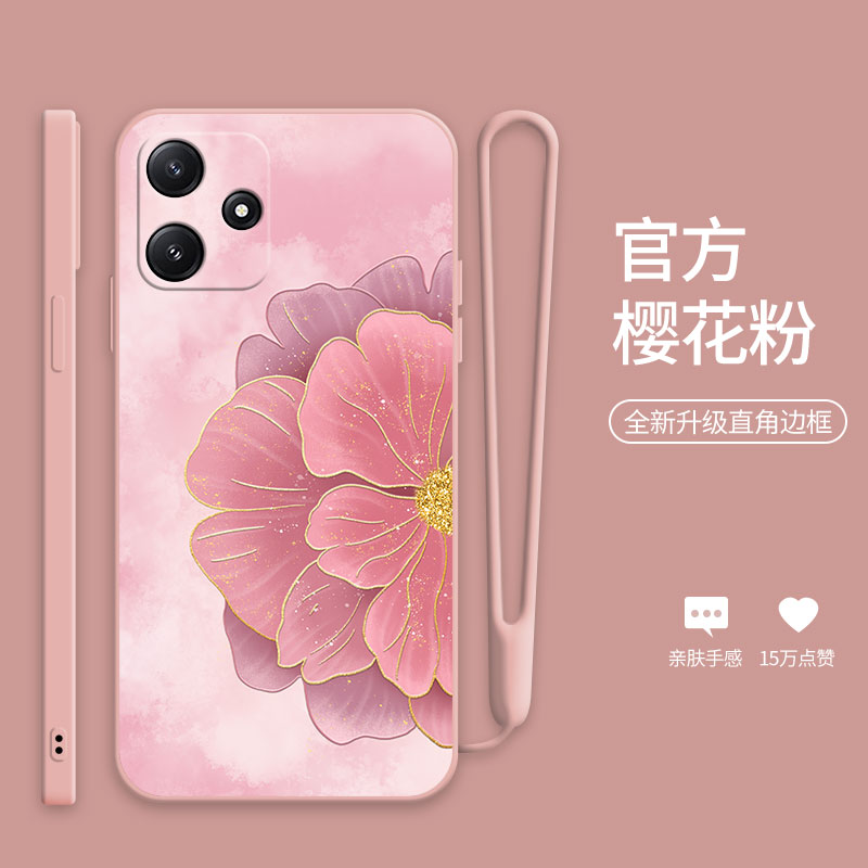 红米note12r手机壳pro十+新款Turbo女款11\/11t\/10\/9\/8\/7软壳redmi防摔4g全包5g手机套12tpro动漫液态硅胶适用