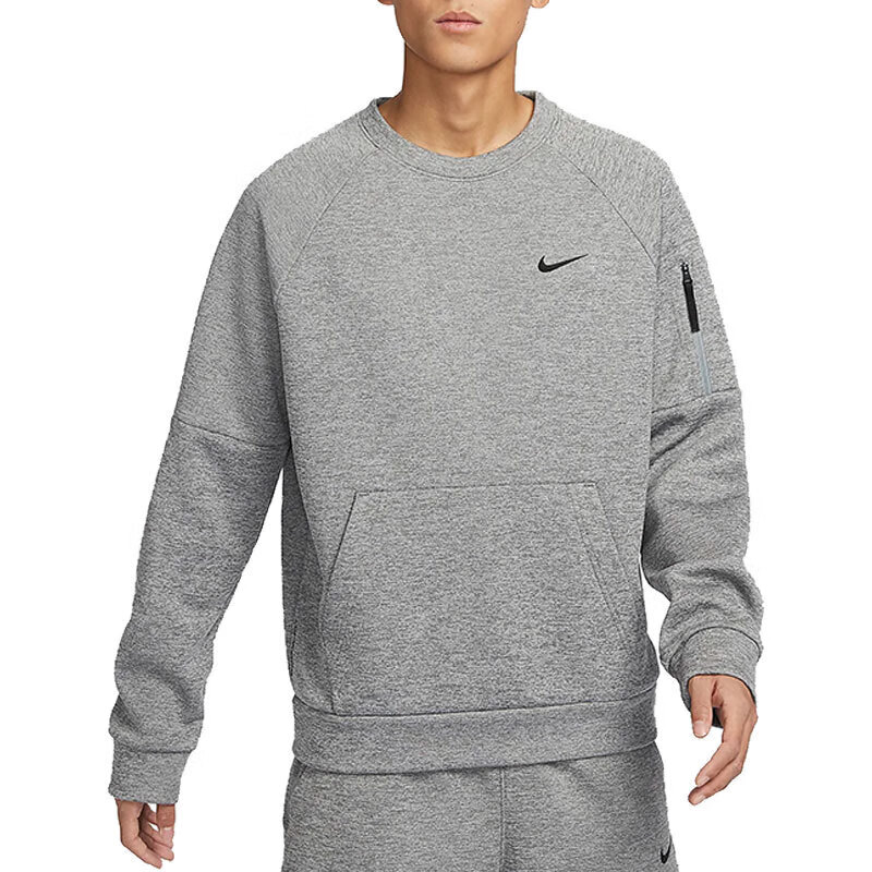 Nike\/耐克男装运动服加绒保暖圆领休闲舒适时尚套头衫FB8506-063