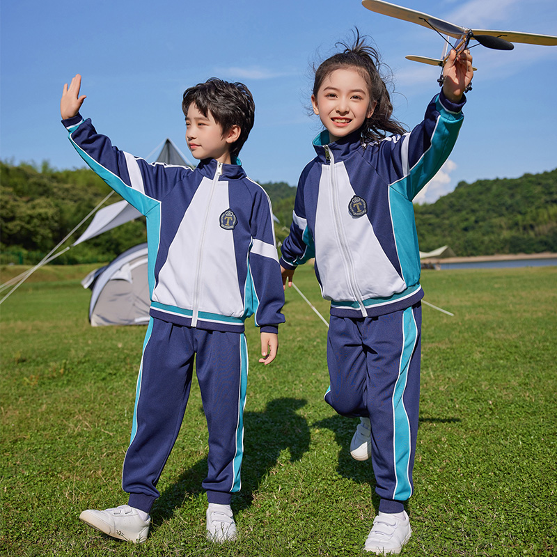 小学生校服套装春秋装儿童班服学院风秋季运动会两件套幼儿园园服