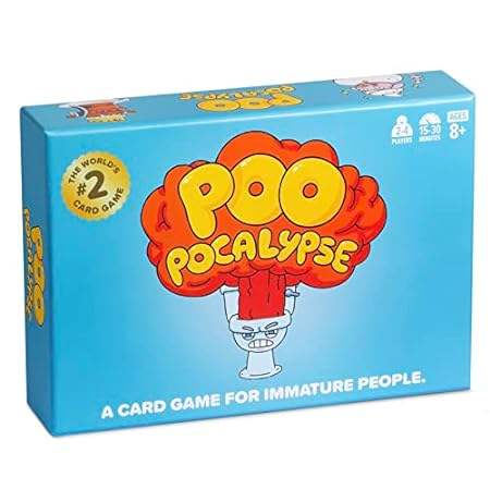 Poo Pocalypse - The Hilarious Card Game for Immature Peop