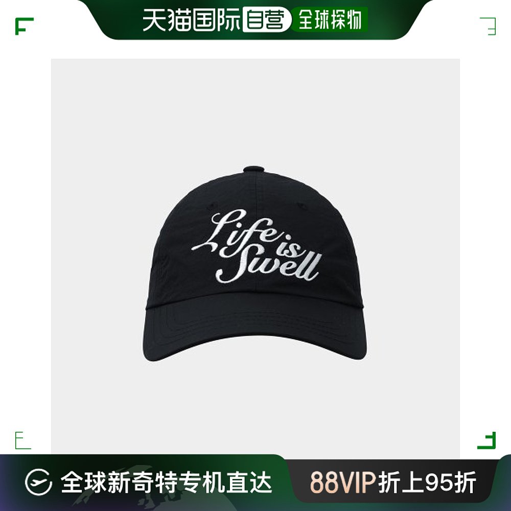 韩国直邮BARREL 男士帽子5004729573 SURFER NYLON BALL CAP BLAC