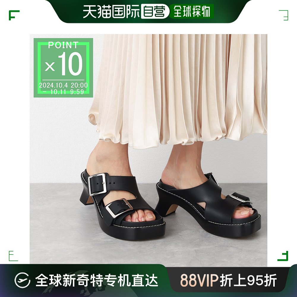 日本直邮LOEWE 凉鞋 女式 l814465x83 1100 LOEWE EASE HEEL SLID