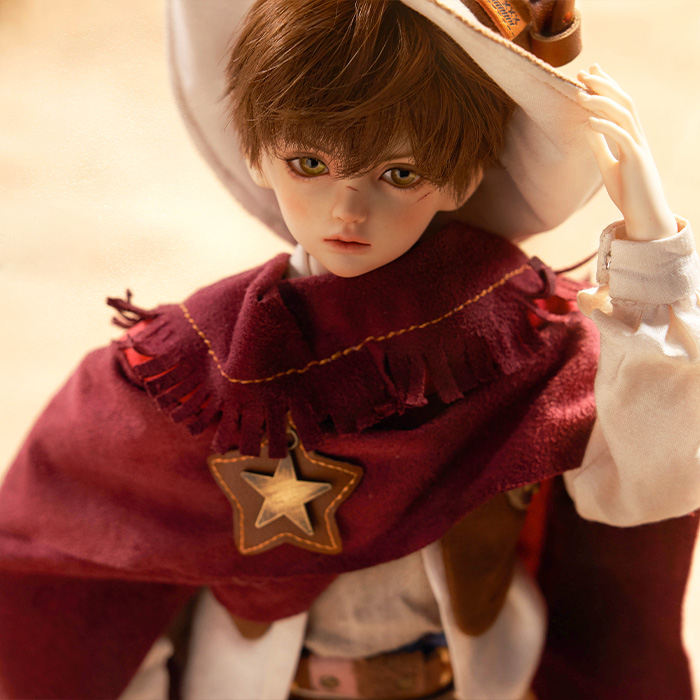 【CharmDoll\/CD】小牛仔埃里克 Eric BJD4分娃娃四分男SD正版人偶