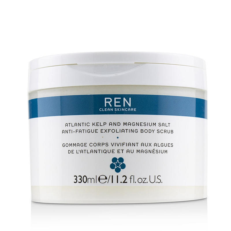 REN Clean Skincare 大西洋海藻和镁抗疲惫去角质身体磨砂 330ml