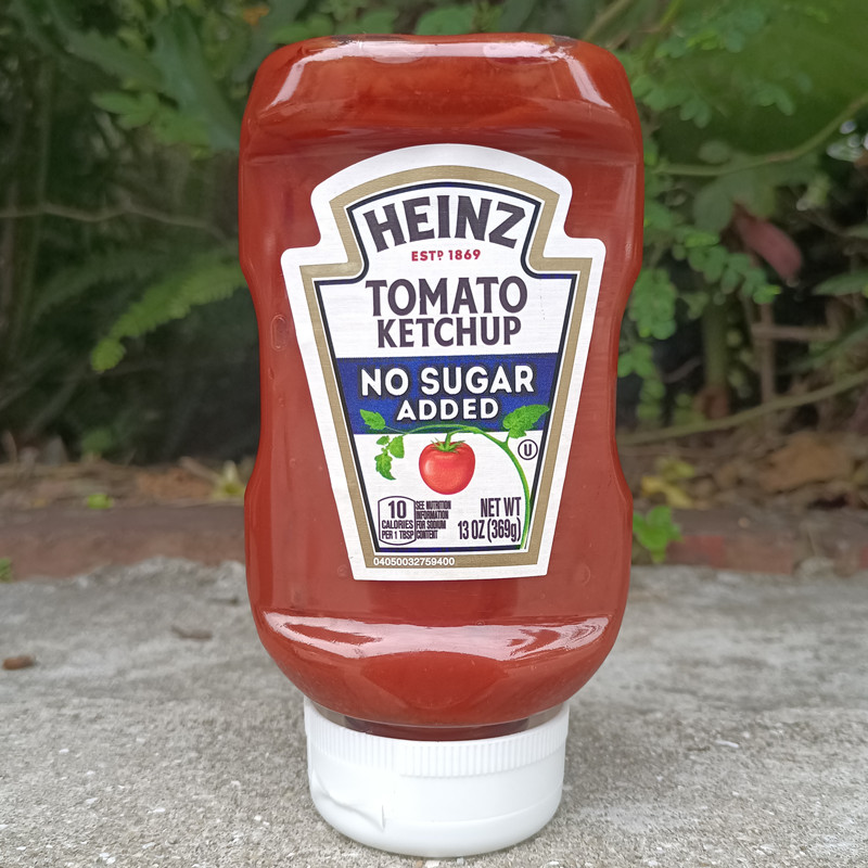 亨氏无糖番茄酱家用HEINZ低脂低卡Tomato Ketchup No Sugar Added