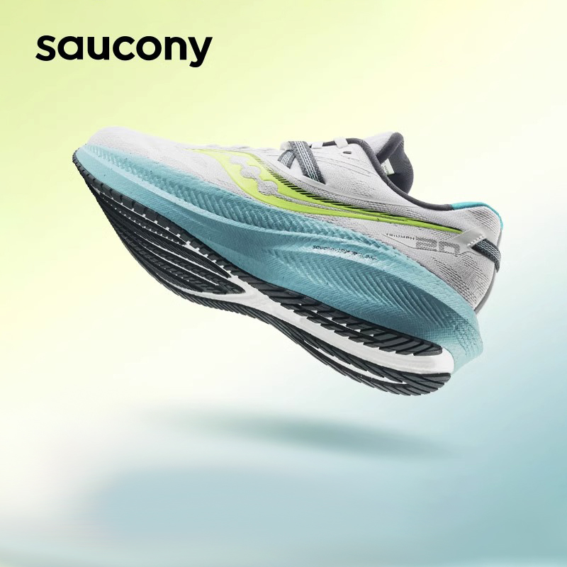 Saucony索康尼Triumph胜利20跑步鞋女减震透气软底竞速运动鞋跑鞋