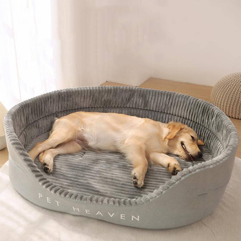 厂家Soft Double-Side Pet Cat Dog Bed Big Dogs RHouse Warm So