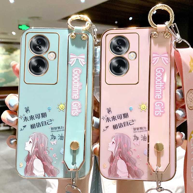 适用于oppoA1s手机壳oppoA1i保护oppo硅胶套A1s全包A1i防摔0pp0软壳opopa新款s5g女PJB110腕带挂绳PJU可爱i5g