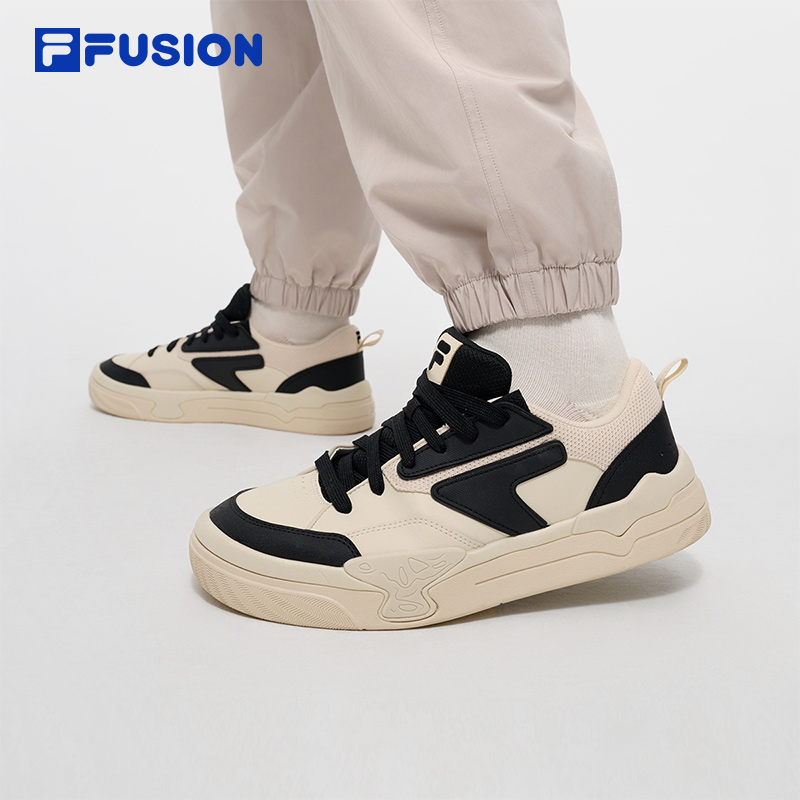 FILA FUSION 斐乐潮牌滑板鞋2024新款休闲鞋轻便男鞋平底鞋运动鞋