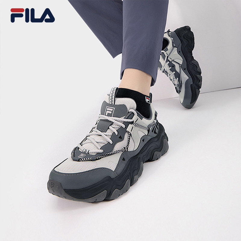 FILA 斐乐官方男鞋老爹鞋运动鞋2024秋季新款鞋子猫爪鞋5代休闲鞋