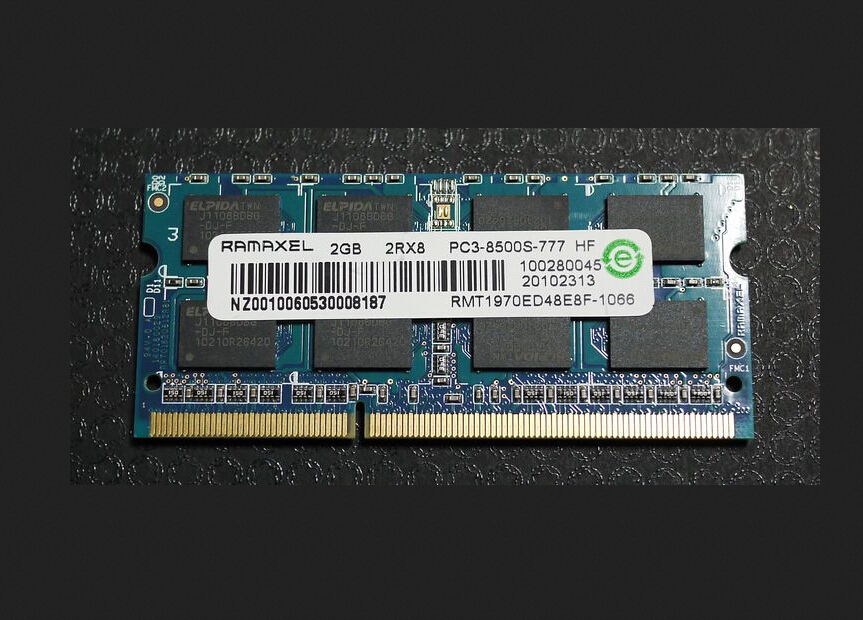 原装记忆科技DDR3 2G 1066 1067笔记本内存条PC3 8500