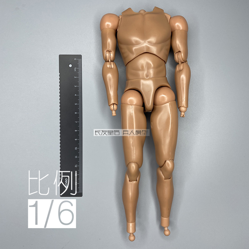 1 6 兵人 HT HotToys 现代军事 HT虎纹机枪 素体