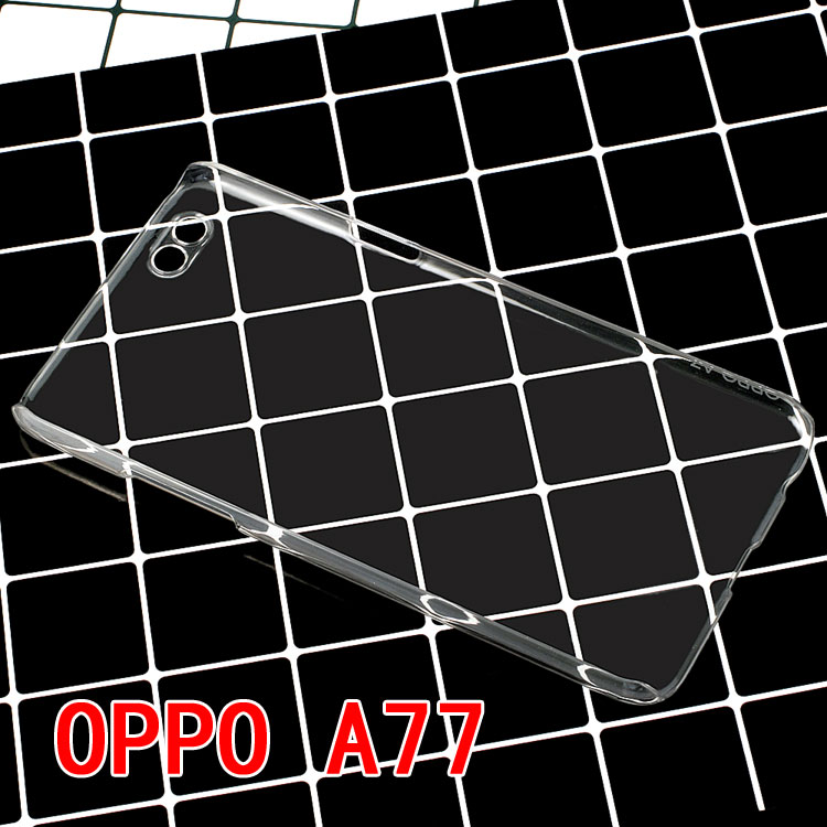 OPPO A77手机壳透明硬壳防摔硅胶保护套滴胶凹槽壳diy贴钻素材壳