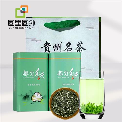 都匀毛尖茶2024新茶贵州绿茶高山云雾茶叶春茶绿茶散装浓香型绿茶