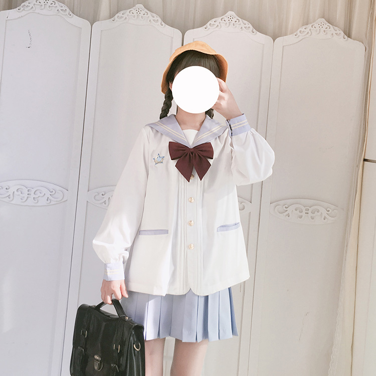 珠珠原创月之星星幼稚园JK制服幼儿园水手服日系学院可爱甜妹套装