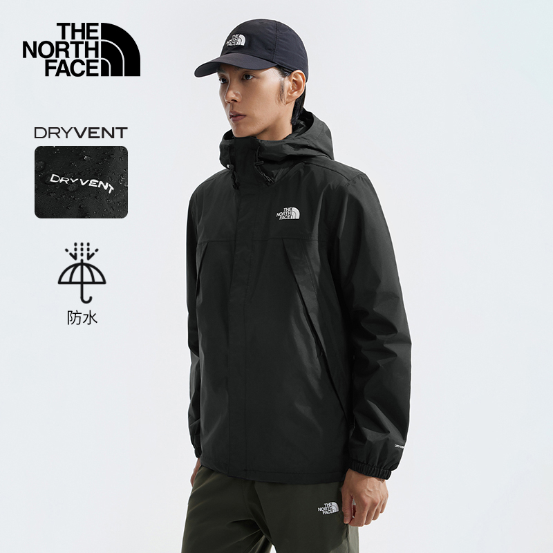 【黑武士】TheNorthFace北面冲锋衣男24秋款户外防风防水夹克7QOH