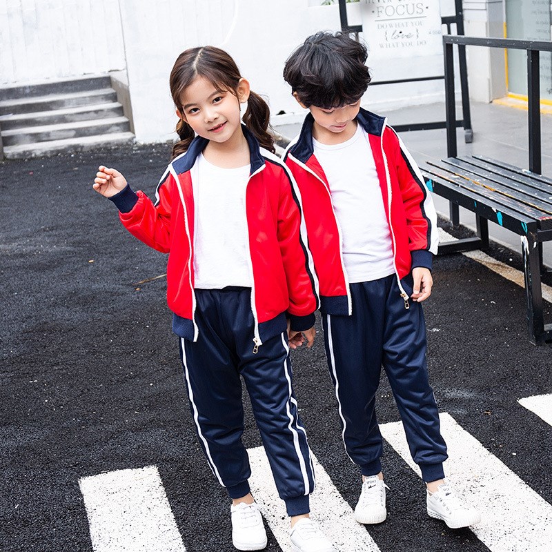 儿童装班服春g秋装初高中小学生校服套装幼儿园园服夏季运动两件