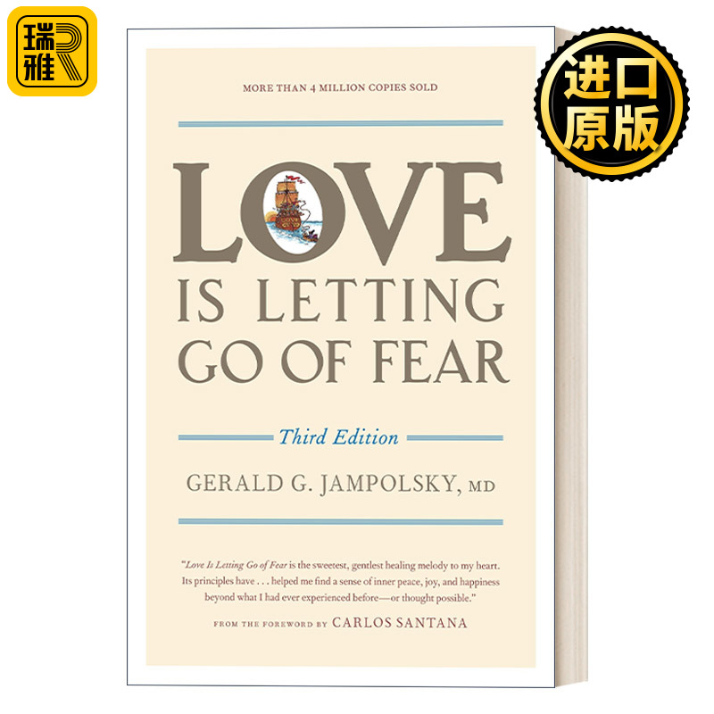 Love Is Letting Go of Fear Third Edition Gerald G Jampolsky