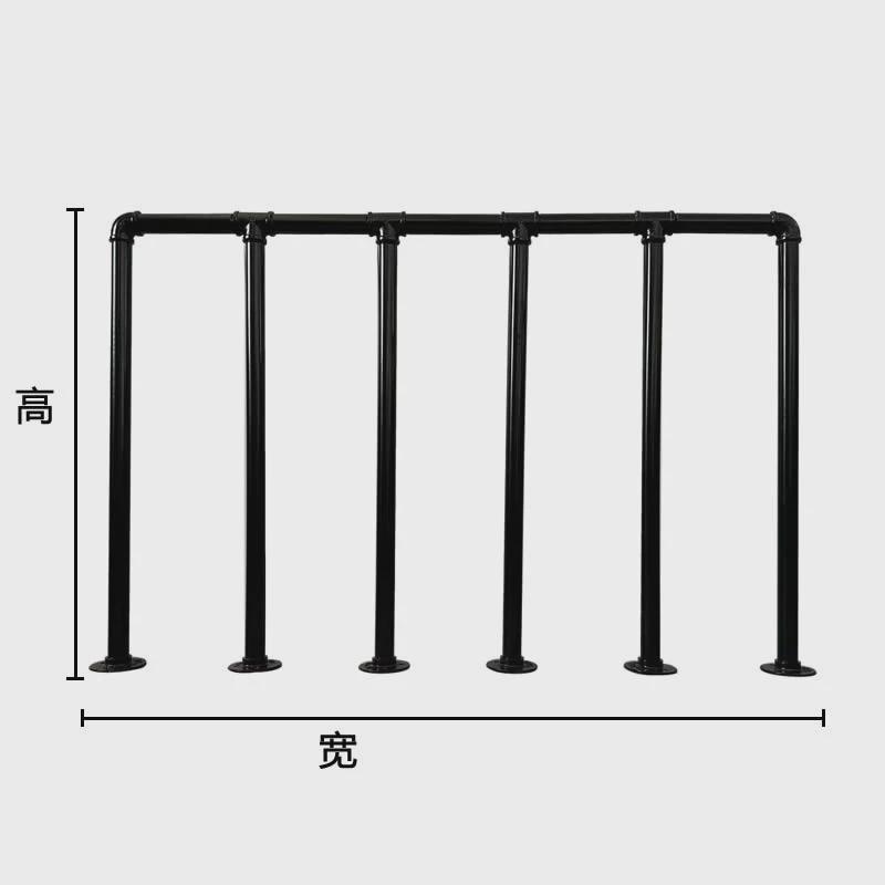 一寸工业风楼梯扶手水管室内防护栏杆走廊阁楼老人儿童加固型围栏