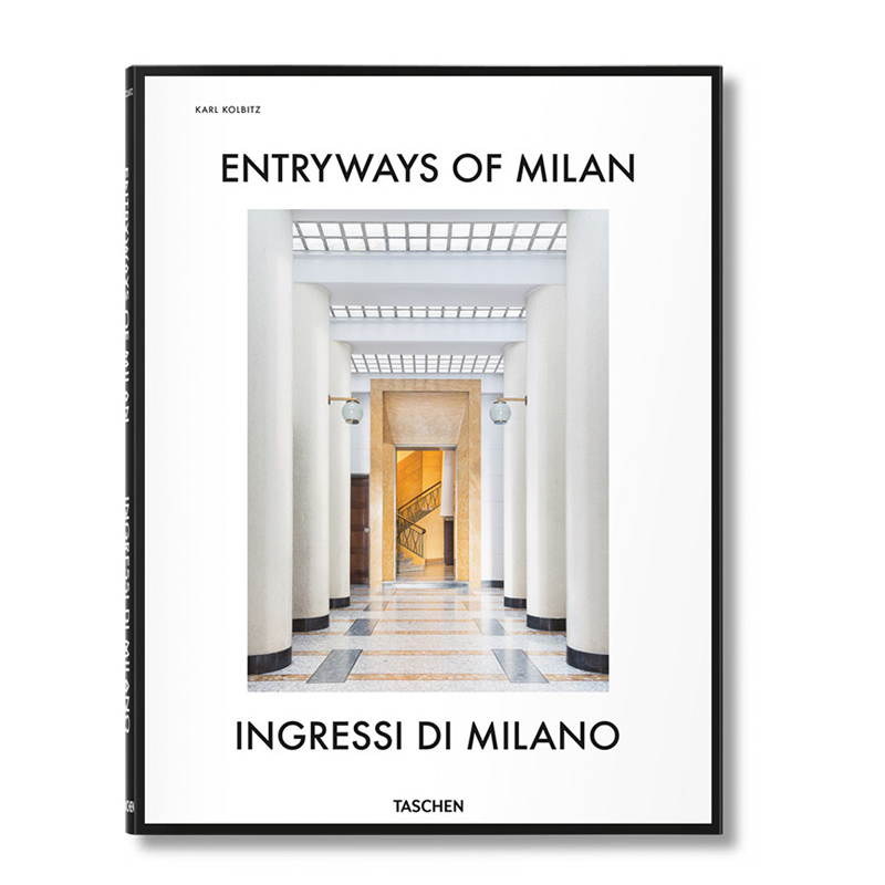 【预 售】米兰通道 Entryways of Milan. Ingressi di Milano 英文入口大厅建筑设计摄影集TASCHEN原版进口图书 建筑城市指南