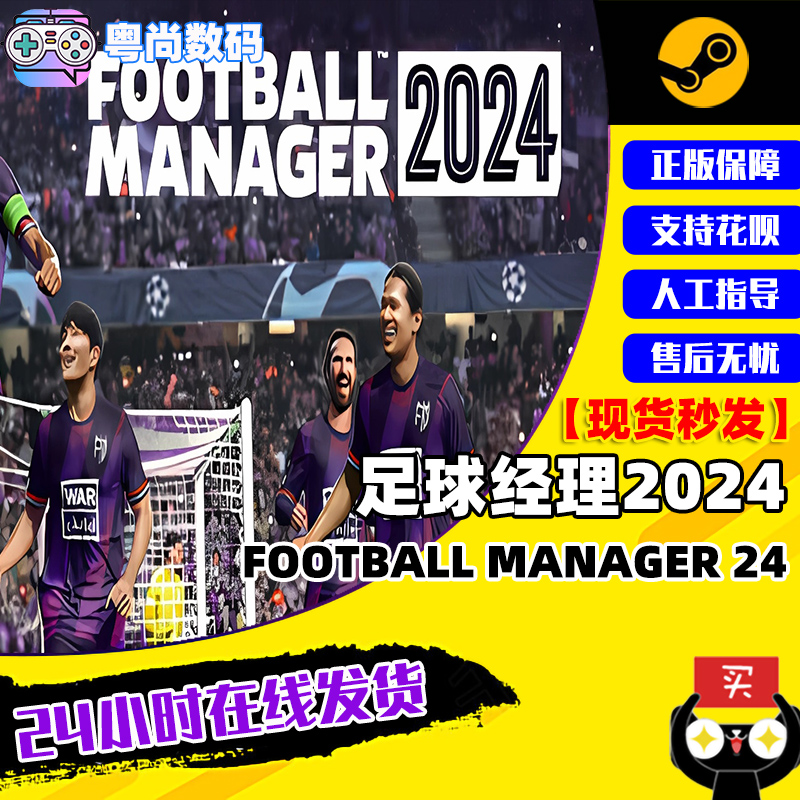 Steam游戏 PC中文正版  足球经理2024   Football Manager 24 体育足球   国区激活码