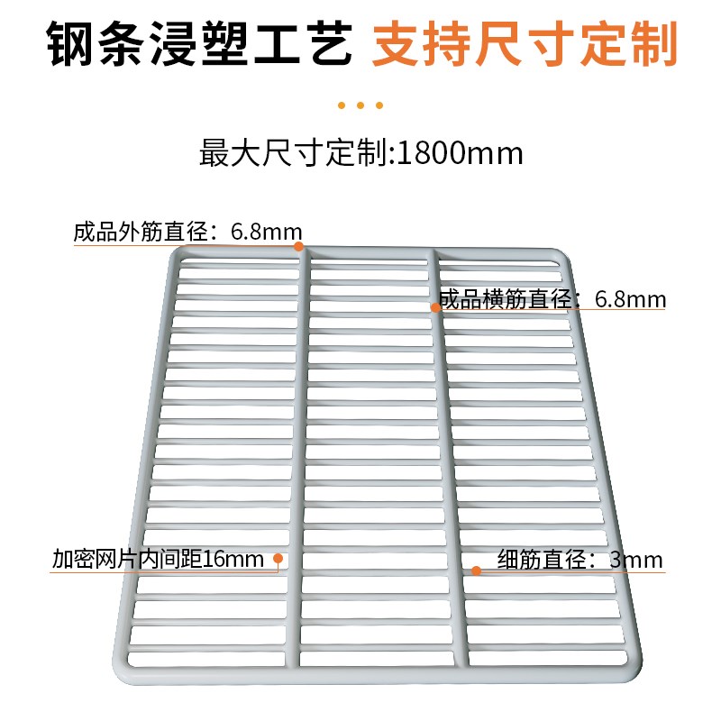 冰箱置物架侧收纳冷o藏分层隔板展示柜保鲜层子隔断内部网片