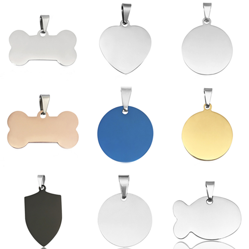 g id tag free englaving dog colrar pet charm Zpet na