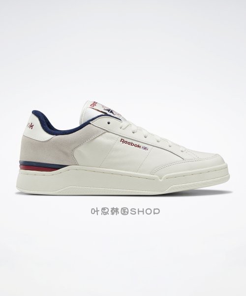 Reebok\/锐步AD Court Chalk男女低帮休闲小白鞋板鞋GX0027