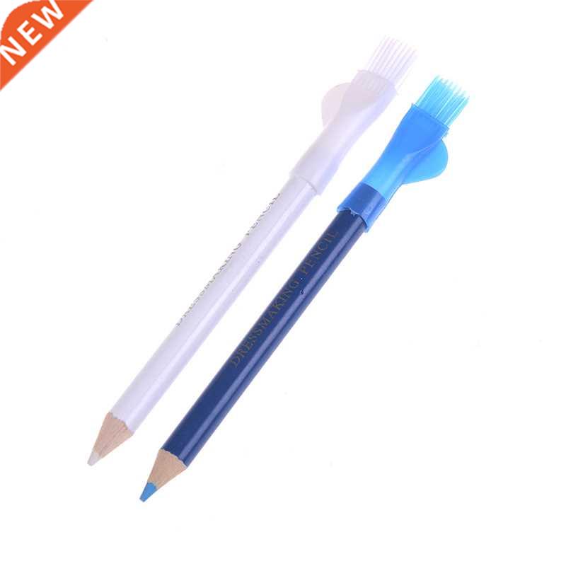 2Pcs Tilors Mrking Chlk Pen Pencil For Sewing Fbric Le