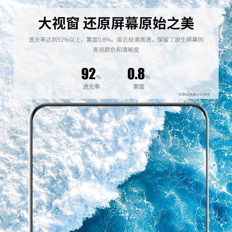 适用opporeno5钢化膜reno5k5g手机膜opporen55g全屏opporone原装oppo保护pro\/opreno0pp0pporeno贴膜opopreno