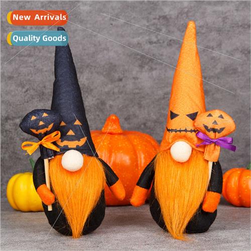 New Halloween Faceless Elderly Doll Rudolph Gnome Goblin Dol