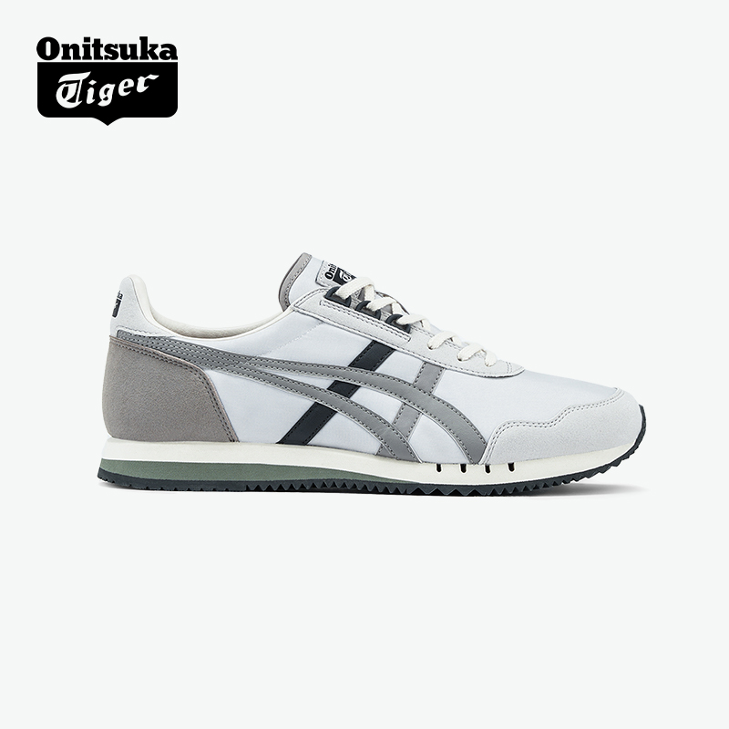 Onitsuka Tiger鬼塚虎DUALIO男女灰色经典复古秋季时尚运动休闲鞋