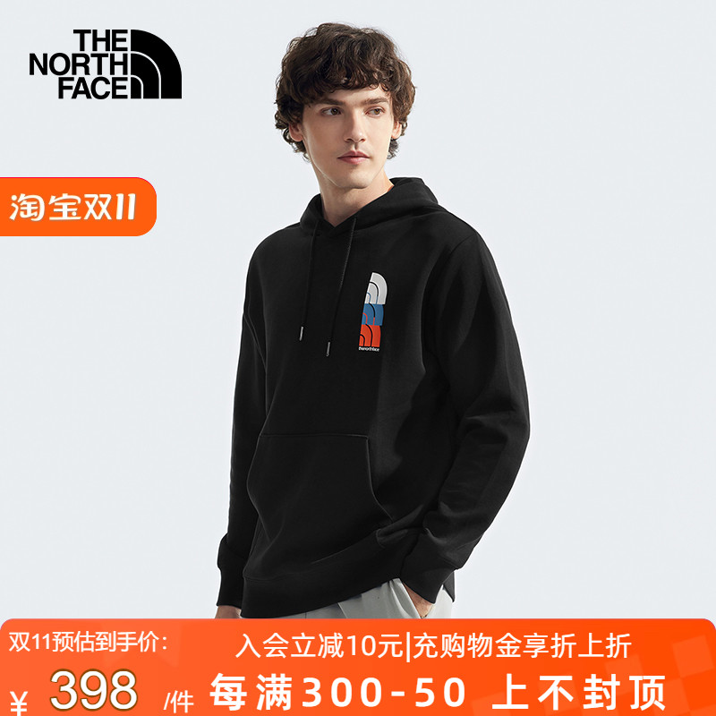 TheNorthFace北面男女款针织卫衣舒适透气户外24秋冬休闲帽衫8ATA