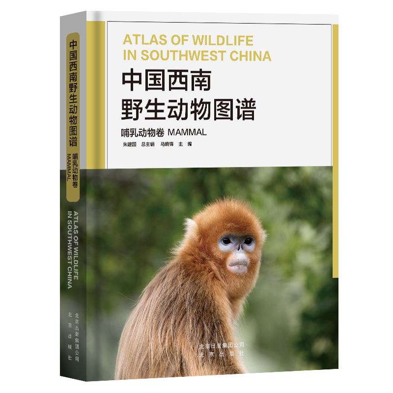 中国西南野生动物图谱(哺乳动物卷) 朱建国总主编马晓锋主编 著 朱建国 编 生物科学 专业科技 北京出版社 9787200144505 图书