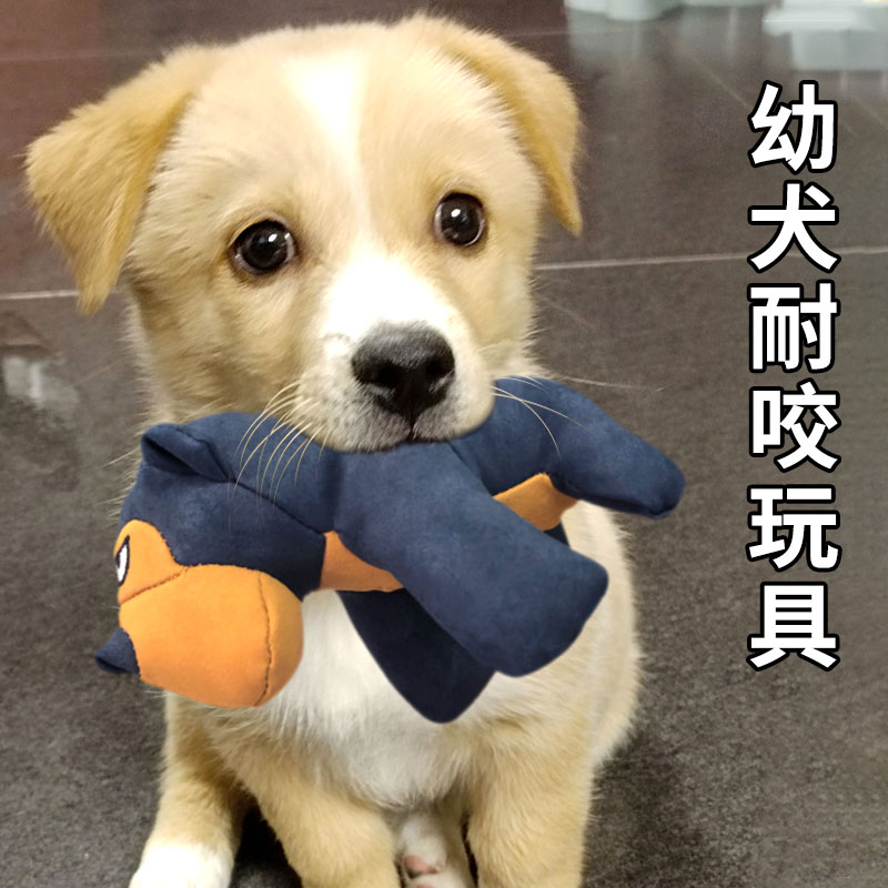 小狗狗玩具耐咬磨牙幼犬泰迪小狗解闷帆布布偶小型犬迷你犬狗玩具