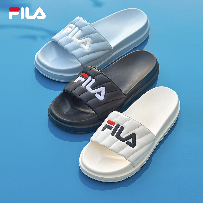 FILA 斐乐官方女鞋运动鞋拖鞋夏季厚底凉拖沙滩鞋漂流船鞋子