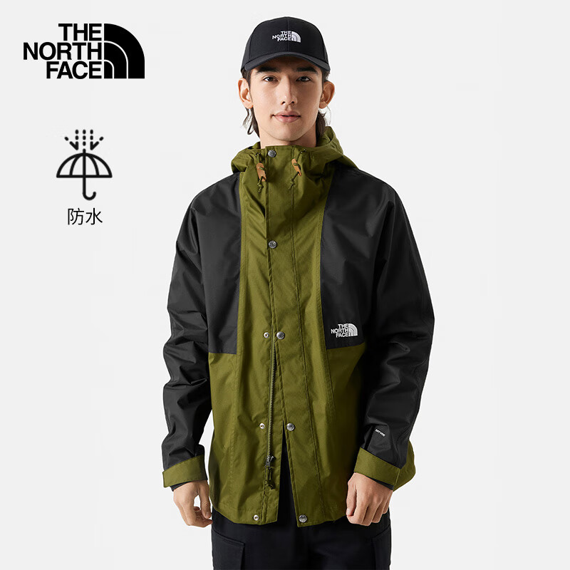 TheNorthFace北面冲锋衣男春夏新款户外防水透气硬壳夹克外套5JZJ