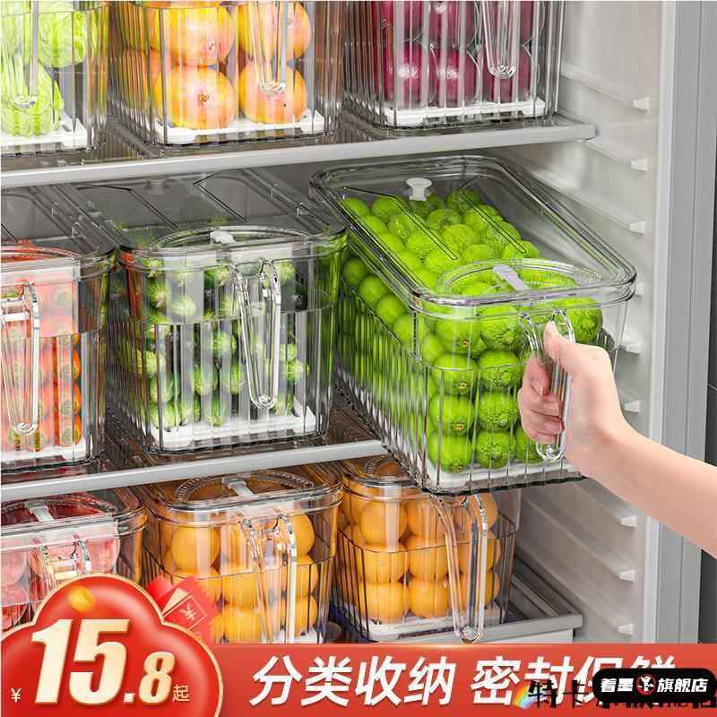 冰箱收纳盒食品级整理神器鸡蛋水果蔬菜专用储物柜饺子保鲜冷冻盒