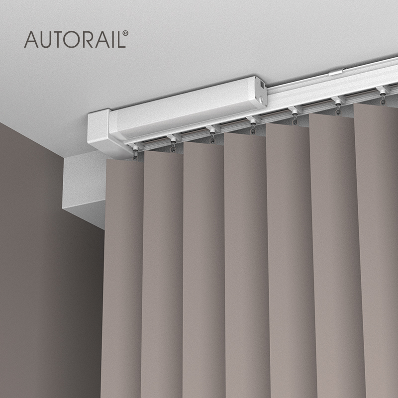 直销新品23新款垂直梦幻t帘电动轨道竖百叶智能全自动电机米家小