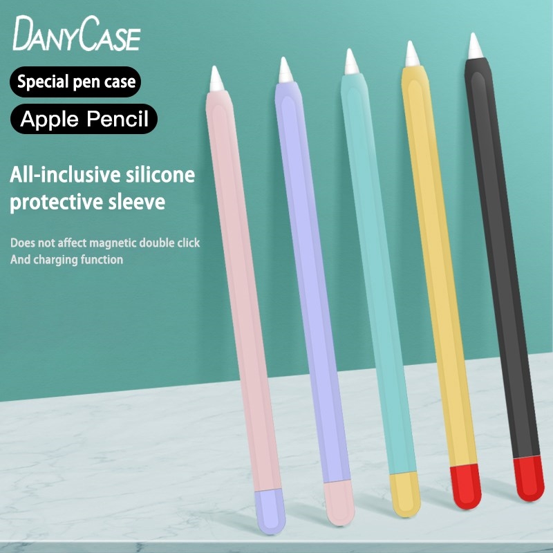 Soft Silicone Apple Pencil Cases For iPad Tablet Touch Pen