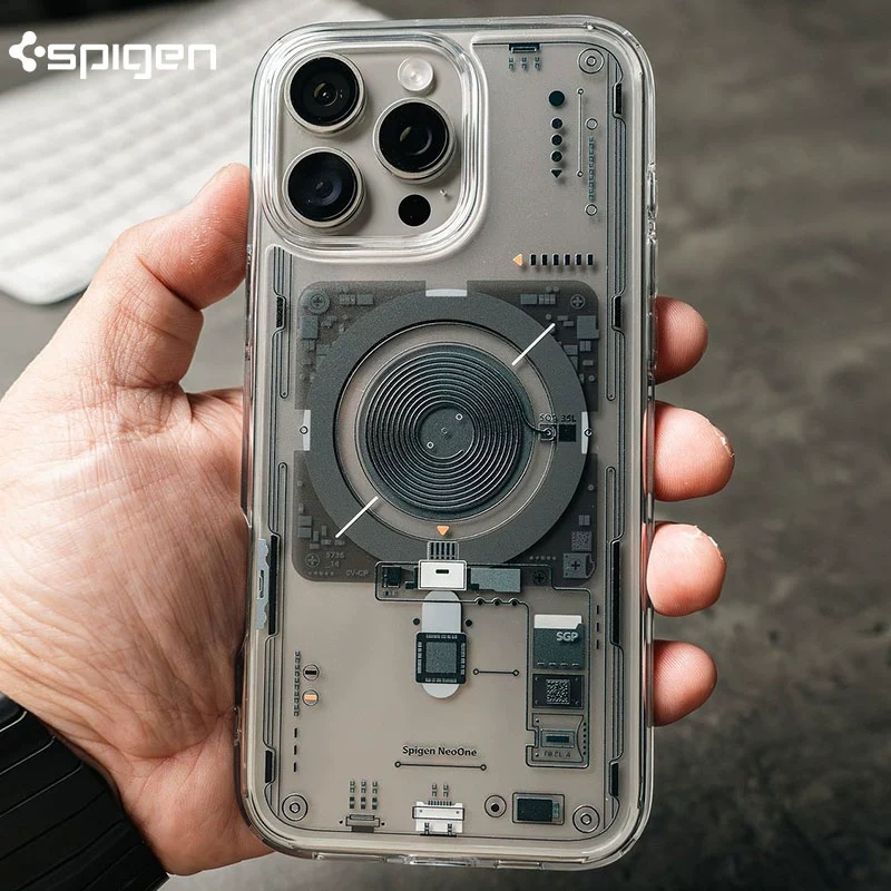 Spigen 适用于苹果iphone16手机壳新款16pro max磁吸保护套plus高级男士硅胶硬外壳全包防摔透明潮壳Zero One