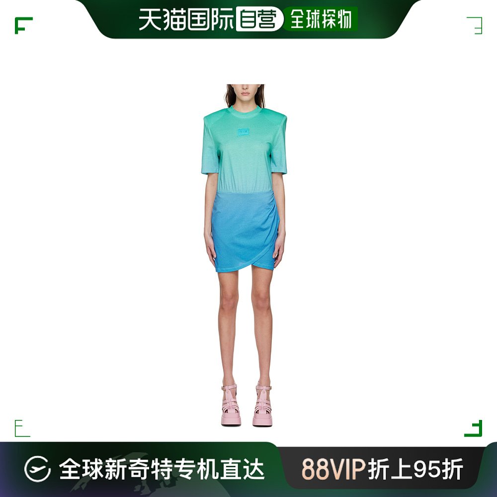 香港直邮VERSACE JEANS 女士连衣裙 E72HAOP05ECJ00PEOP6