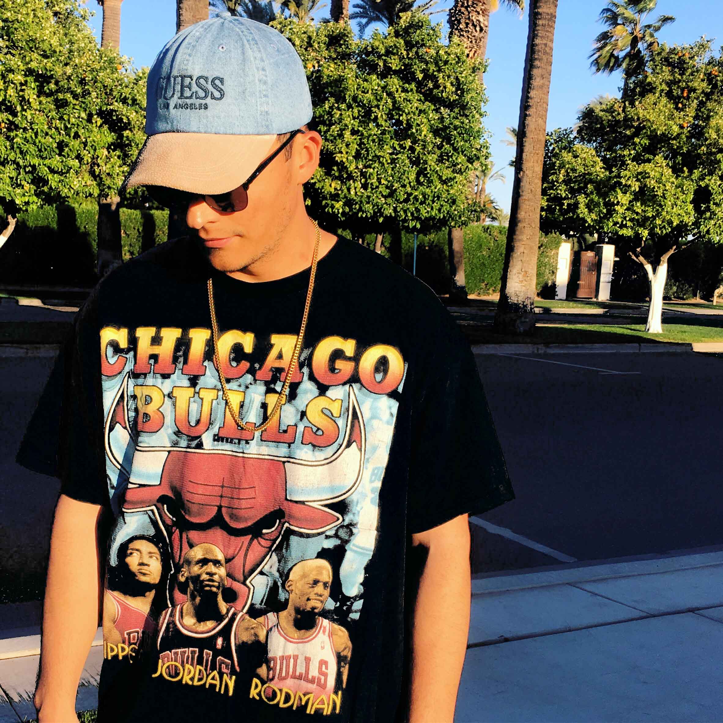 Chicago Bulls Champ Vintage Tee 说唱嘻哈饶舌复古T恤