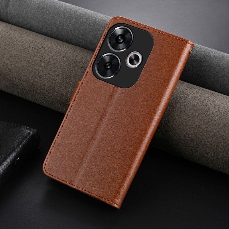 适用小米24069PC21G手机壳翻盖小米POCO F6保护套6.67英寸小米POCOF6外壳皮夹poco新款p0c0男士pocophone膜po