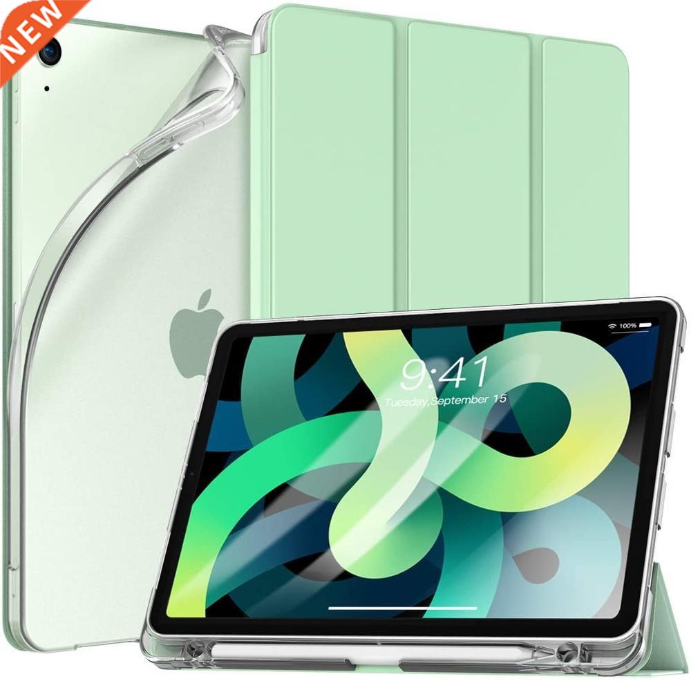 Case for iPad Air 4th Generation with Pencil Holder Book Le